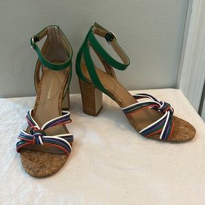 Colorful Anthropologie Strappy Heel